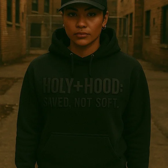 Black Hoodie for Men - Picture 3 of 16